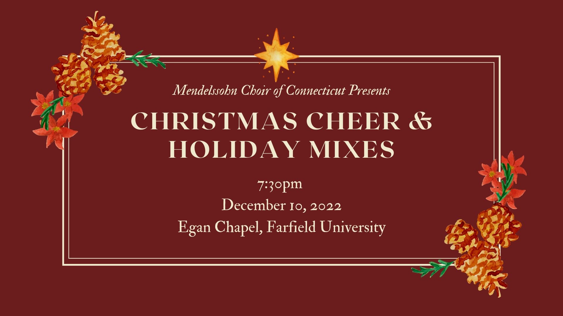 Mendelssohn Choir presents Christmas Cheer & Holiday Mixes