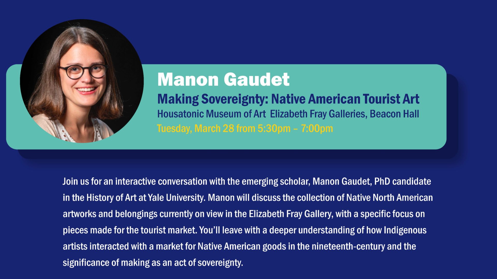 Spring Speaker Series | Making Sovereignty: Native American Tourist Art