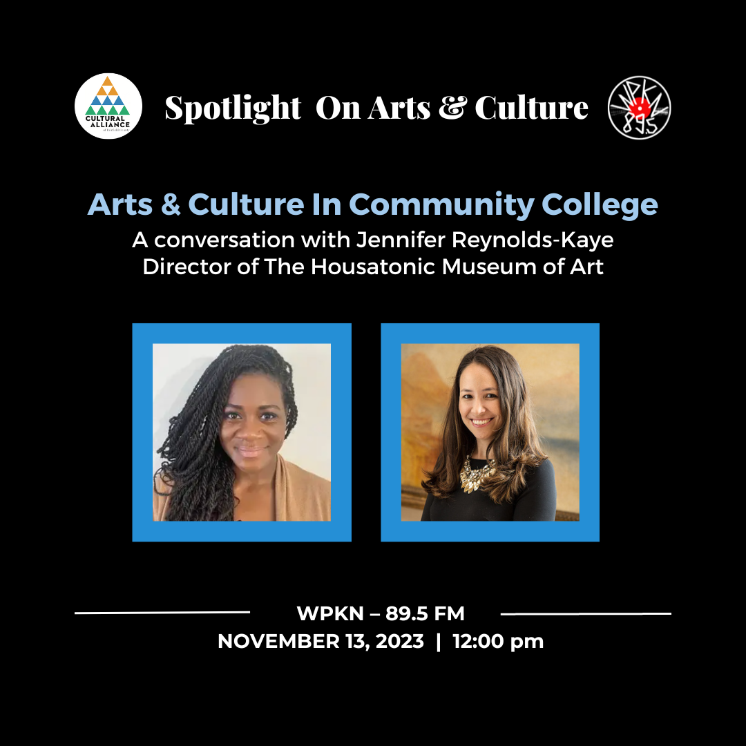 Now on Soundcloud: Spotlight on Arts & Culture: “Arts & Culture In Community College”