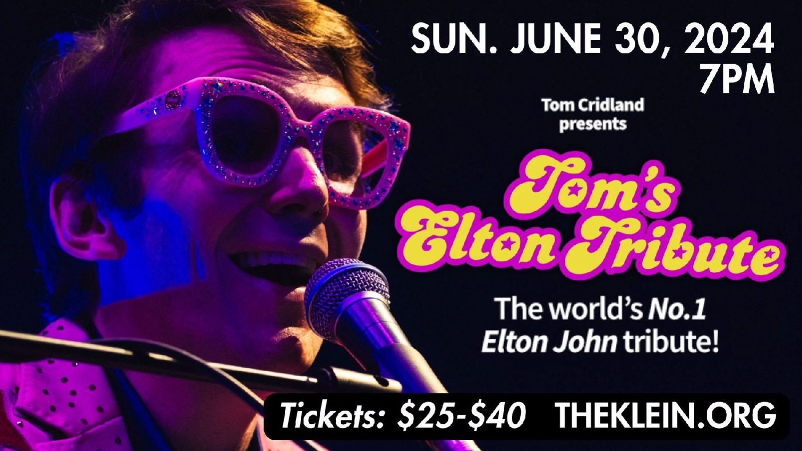 Tom’s Elton Tribute